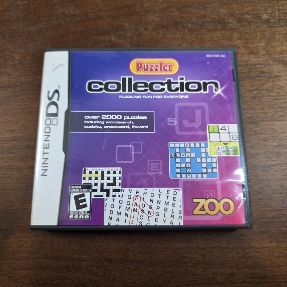 Nintendo Ds Puzzler Collection Game CiB